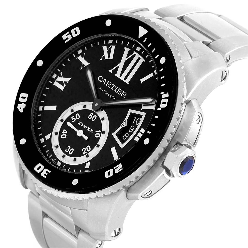 cartier mens calibre watch cartier mens calibre watch