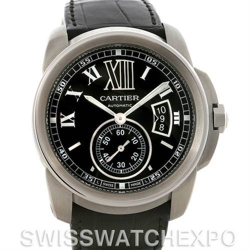 Photo of Cartier Calibre Steel Automatic Mens Watch W7100014