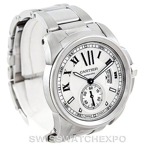 Calibre De Cartier Stainless Steel Automatic mens Watch W7100015 ...