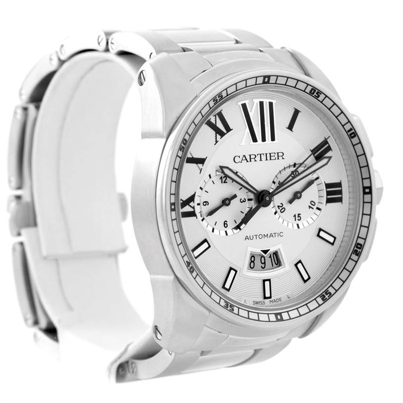 cartier calibre chronograph watch