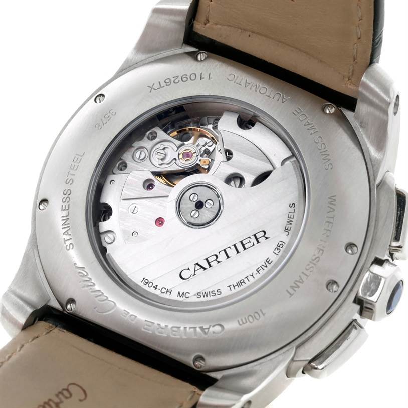 cartier calibre chronograph watch