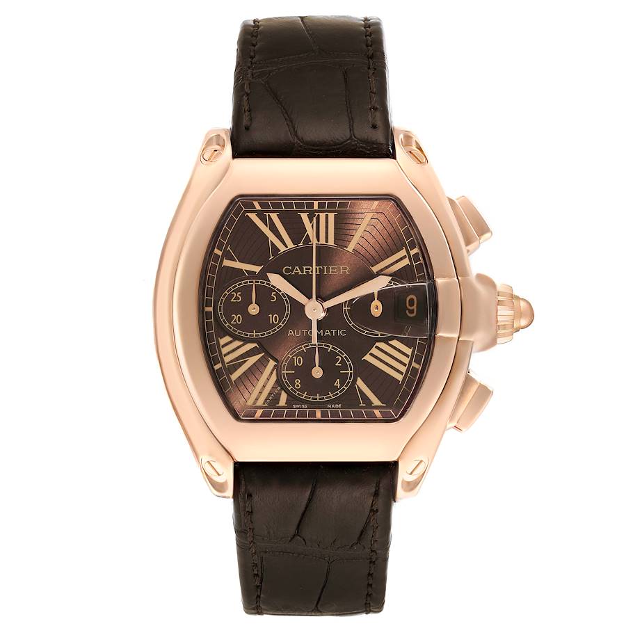 Cartier Roadster Rose Gold W62042Y5 | Stock 49270 | SwissWatchExpo