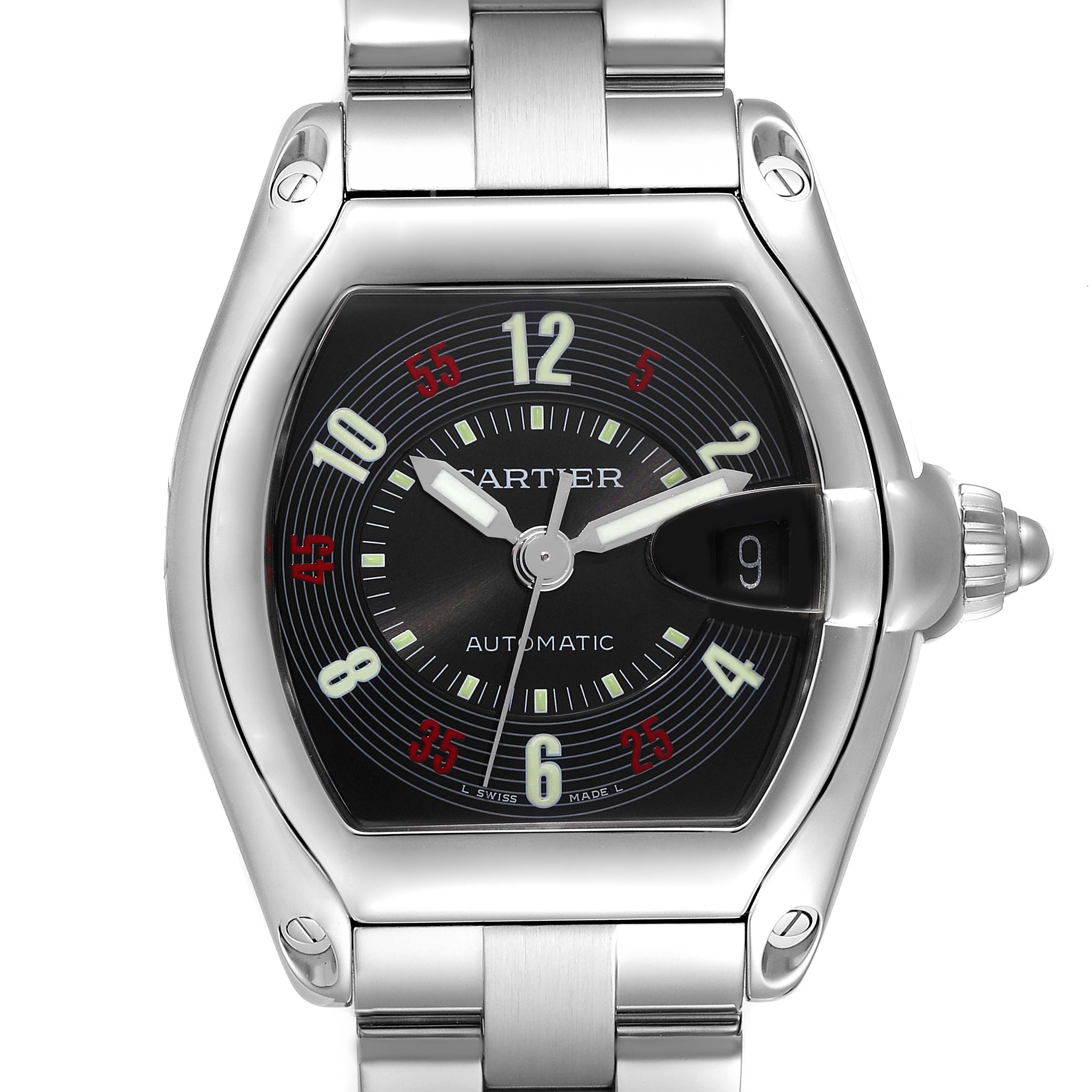 Cartier roadster best sale mens watch