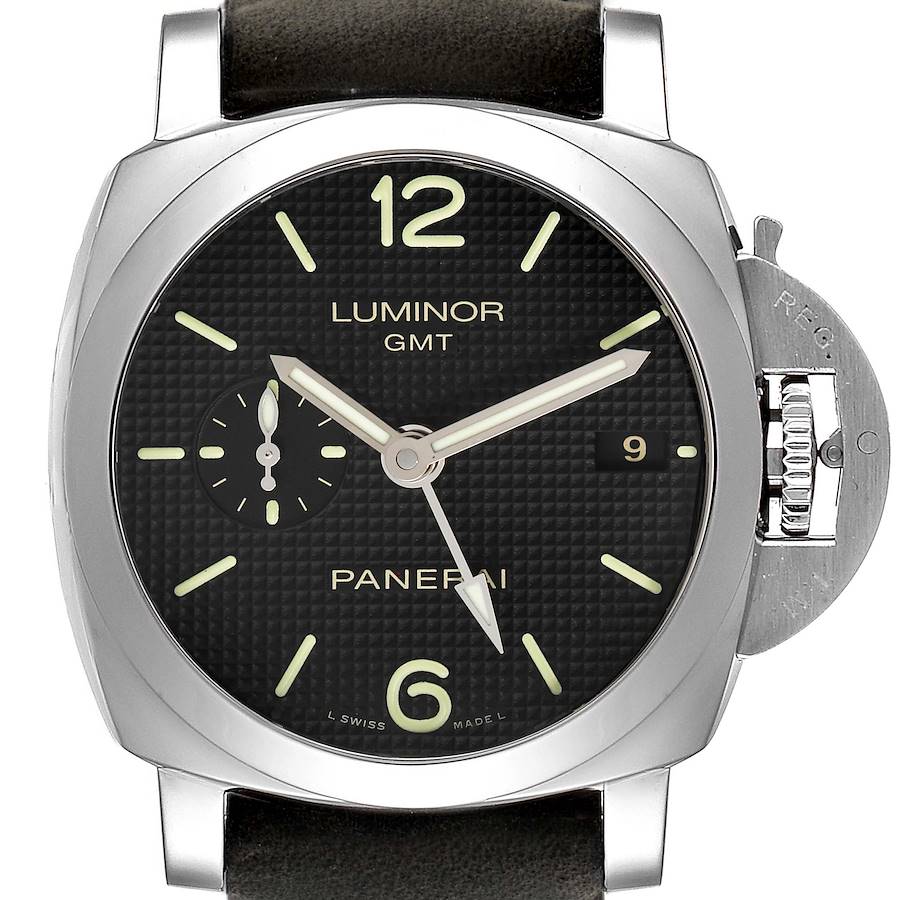 Panerai Officine Luminor 1950 3 Days Power Reserve Watch PAM00535 Box Card SwissWatchExpo