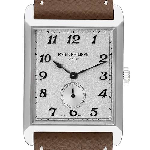 Photo of Patek Philippe Gondolo White Gold Silver Dial Mens Watch 5109 5109G