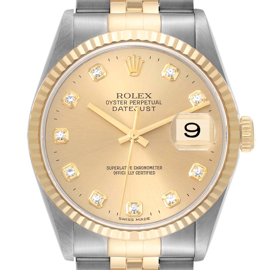 *NOT FOR SALE* Rolex Datejust Stainless Steel Yellow Gold Mens Watch 16233 (Partial Payment for HB) SwissWatchExpo