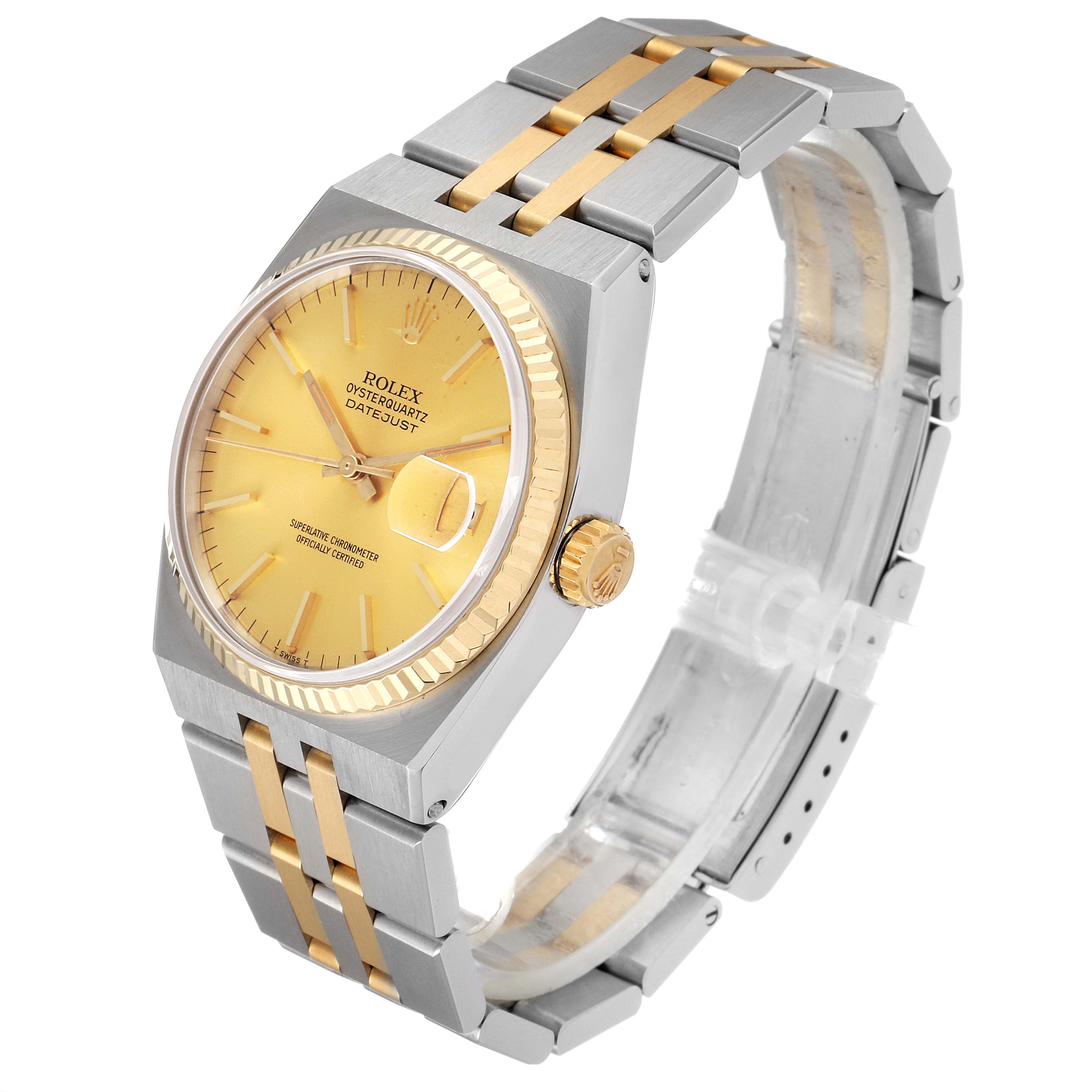 rolex oysterquartz datejust superlative chronometer officially certified