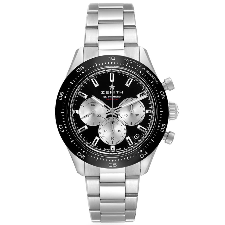 Zenith Chronomaster Sport Yoshida Limited Edition Steel Mens Watch 03. ...