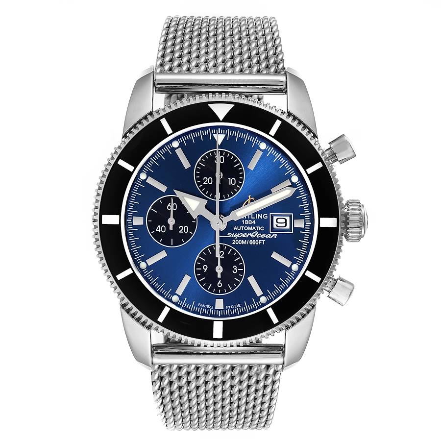 Breitling SuperOcean Heritage Chronograph 46 Blue Dial Watch