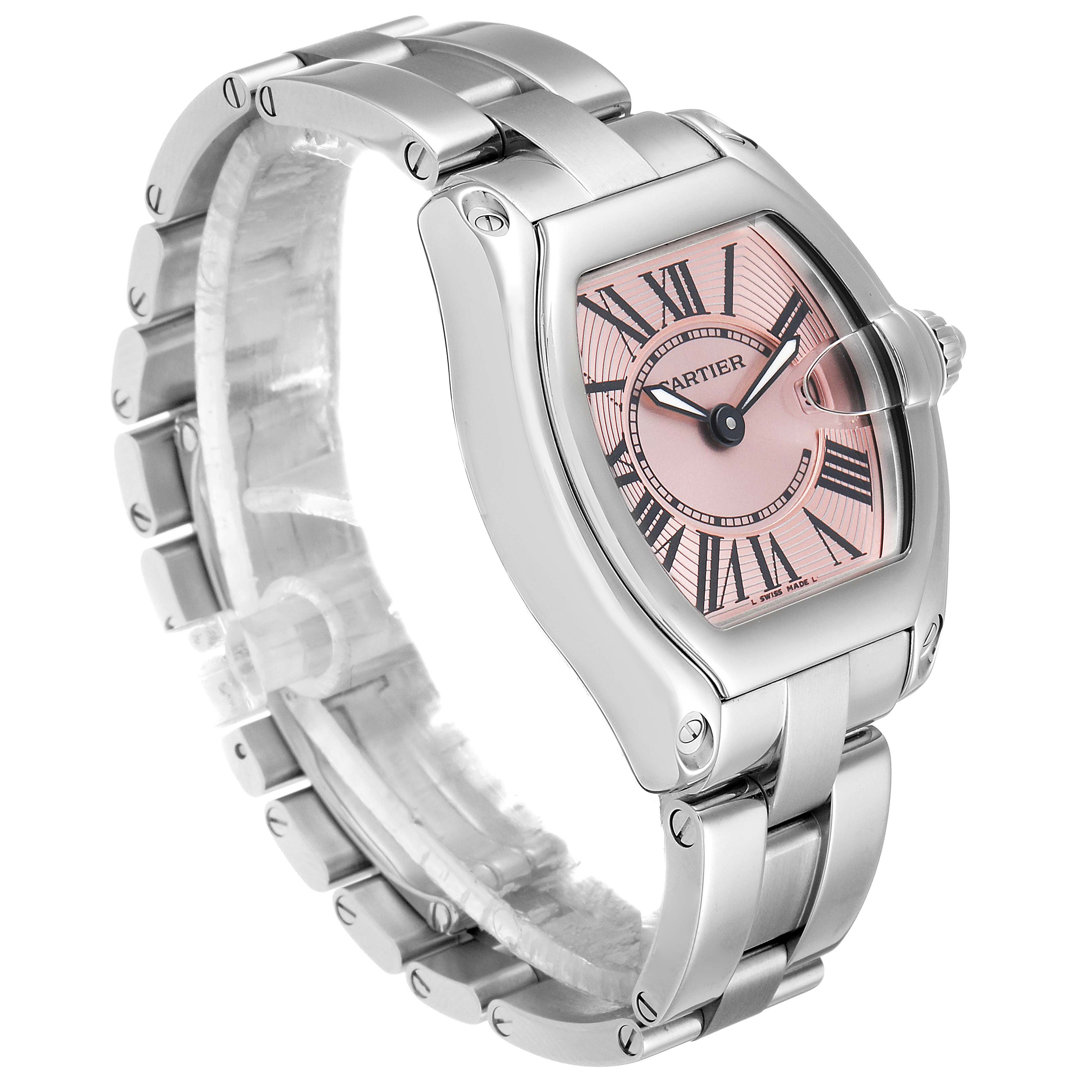 Cartier Roadsterレディース Cartier Roadster W62016V3 Stainless Steel Ladies Watch – Phigora