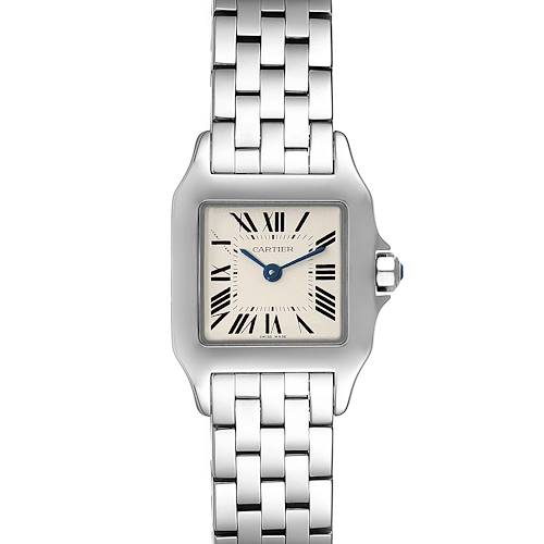 Photo of Cartier Santos Demoiselle Stainless Steel Ladies Watch W25064Z5 Box Papers