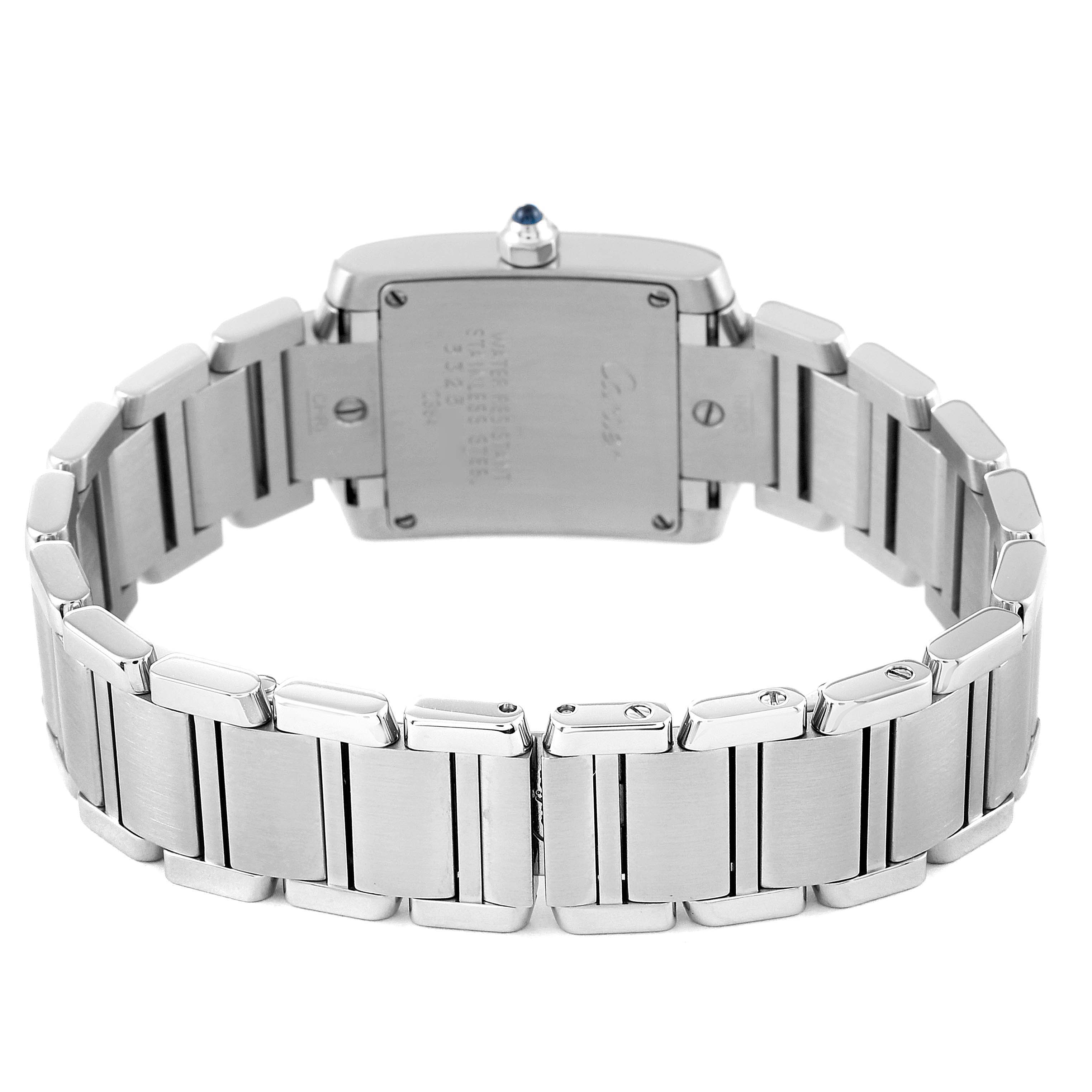 Cartier Tank Francaise Small Steel Ladies Watch W51008Q3 | SwissWatchExpo