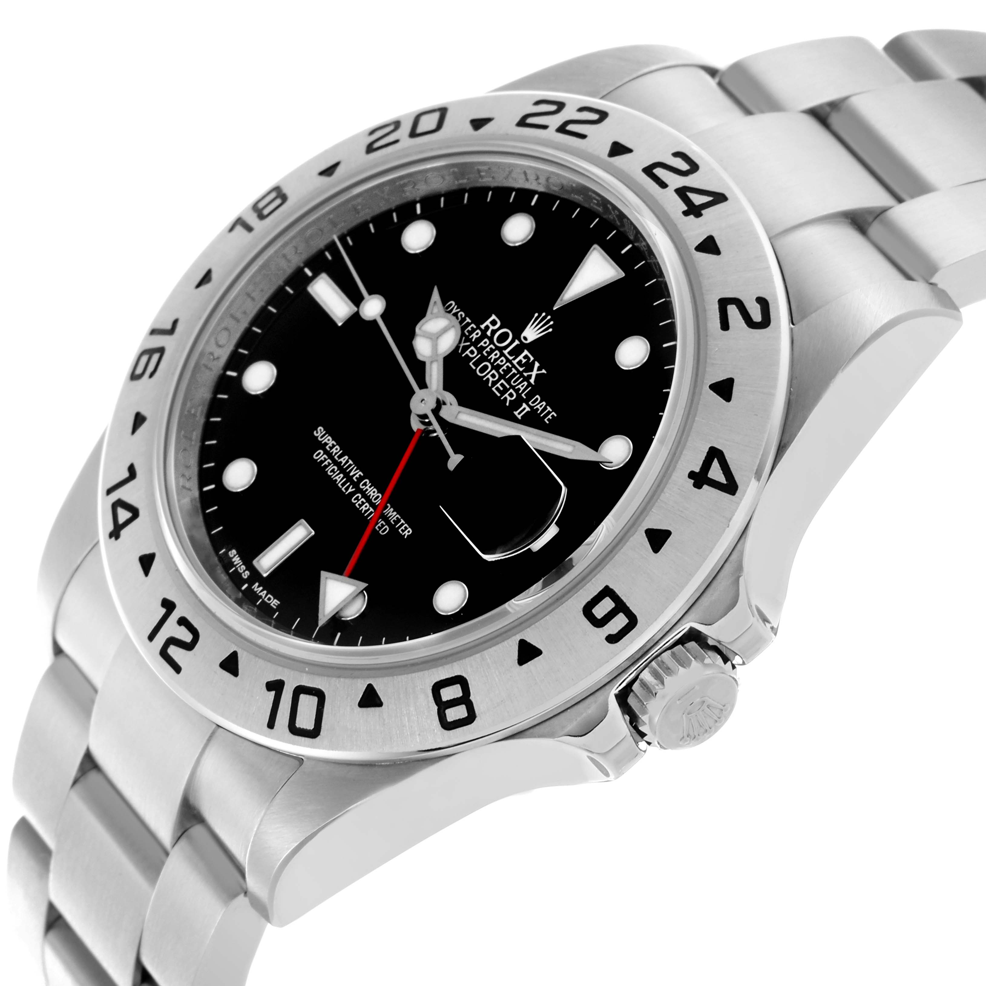The Rolex Explorer 16570T Men's Stainless Steel Black Dial 16570T Men's Stainless Steel Black Dial model is shown at a slight angle, displaying the dial, bezel, crown, and part of the bracelet.