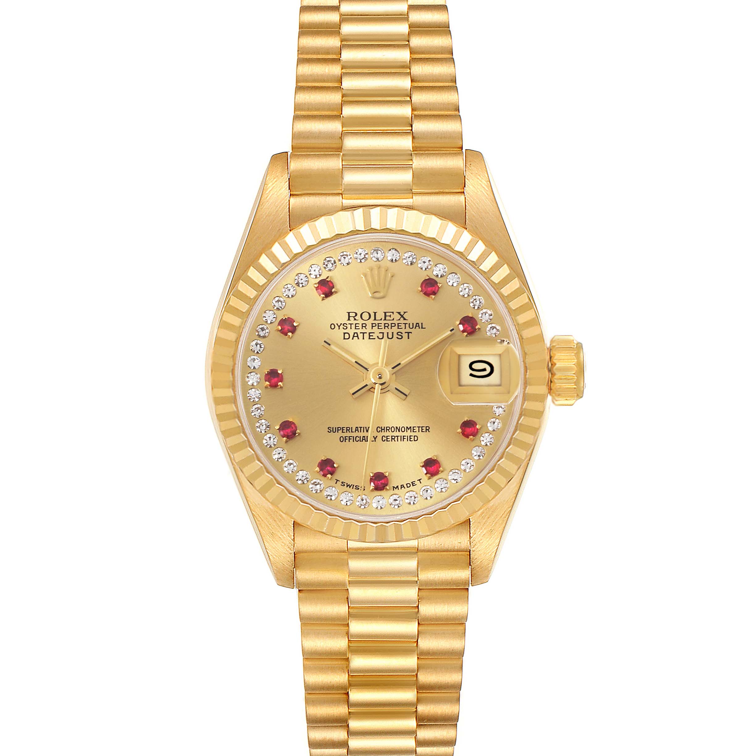Rolex President Watch Yellow Gold 69178 | SwissWatchExpo