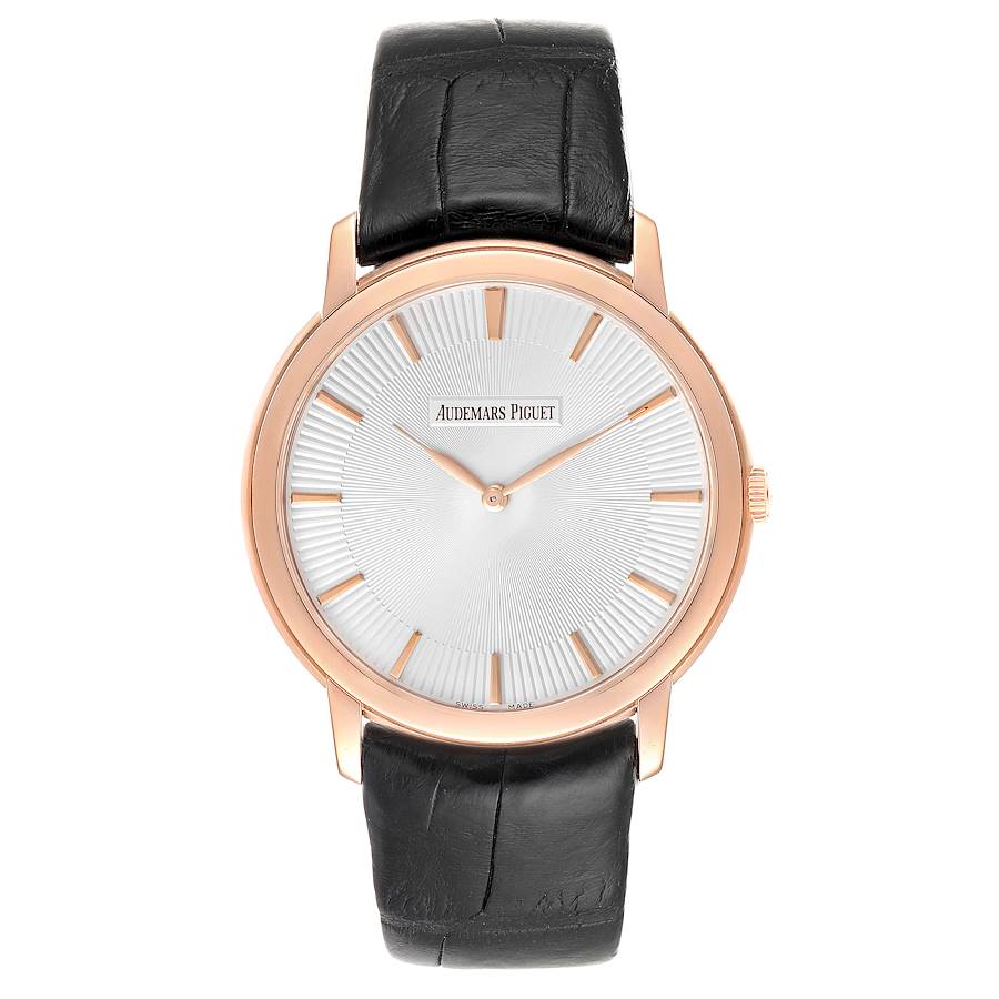 Audemars Piguet Jules 41mm Extra-Thin Rose Gold Mens Watch 15180R ...