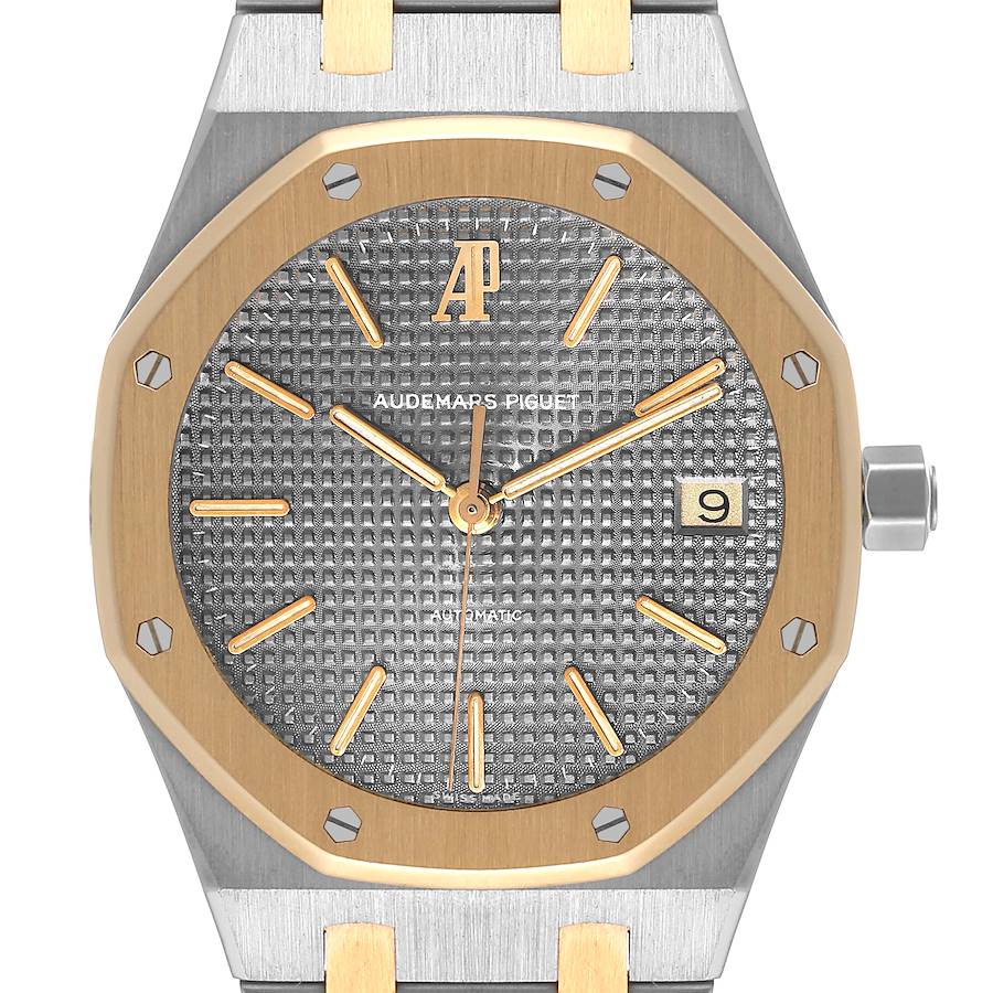 Audemars Piguet Royal Oak Steel Yellow Gold Mens Watch 14790SA SwissWatchExpo