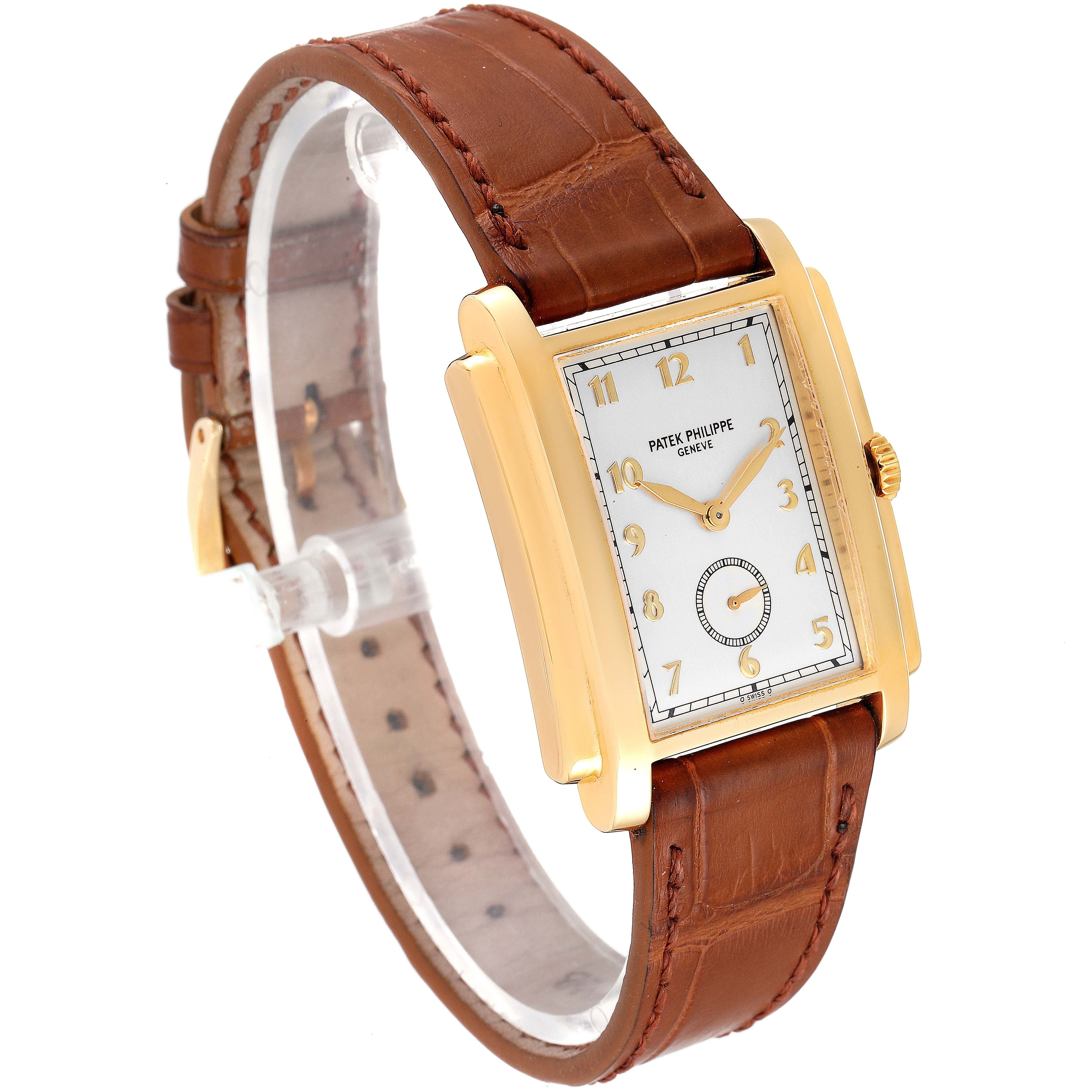 Patek Philippe Gondolo Yellow Gold Small Seconds Mens Watch 5024 Papers ...