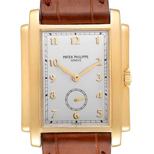 Photo of Patek Philippe Gondolo Yellow Gold Small Seconds Mens Watch 5024 Papers