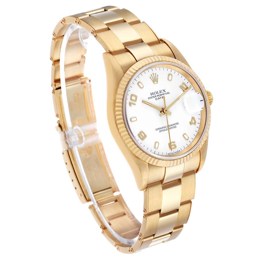 Buy Rolex Date Watch Yellow Gold 15238 | SwissWatchExpo