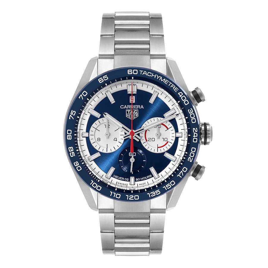 Tag Heuer Carrera 160 Years Anniversary Blue Dial Steel Watch