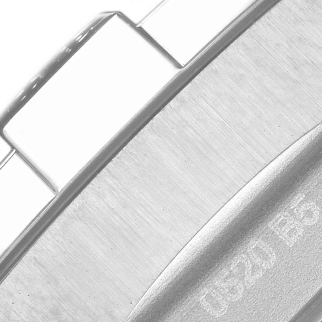 The image shows a close-up angle of the metal bracelet and part of the clasp of a Breitling Avenger A13317101B1A1 Men's Stainless Steel Black Dial A13317101B1A1 Men's Stainless Steel Black Dial watch.