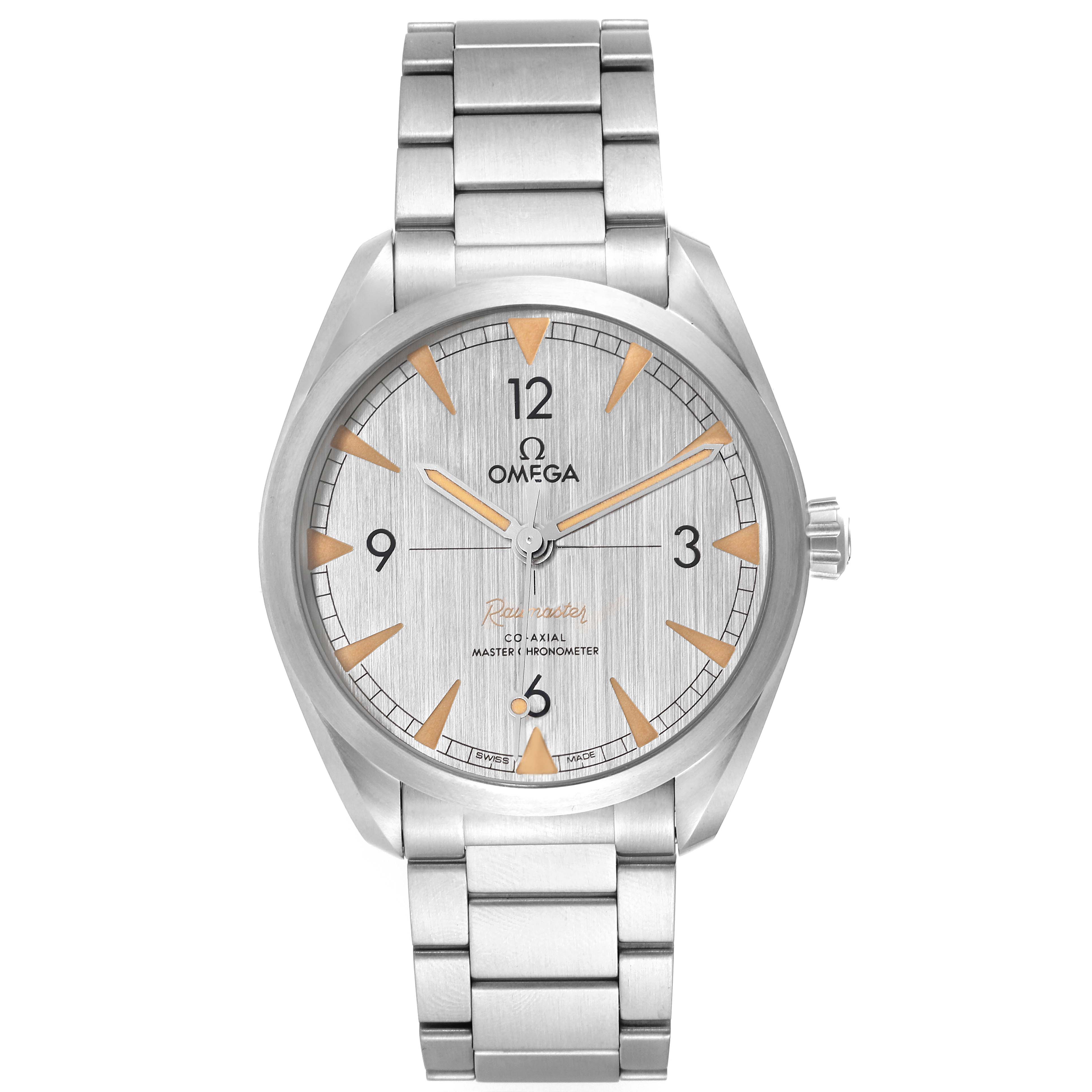 This image shows the front face and bracelet of an Omega Seamaster 220.10.40.20.06.001 Men
s Stainless Steel Grey Dial 220.10.40.20.06.001 Men
s Stainless Steel Grey Dial watch.