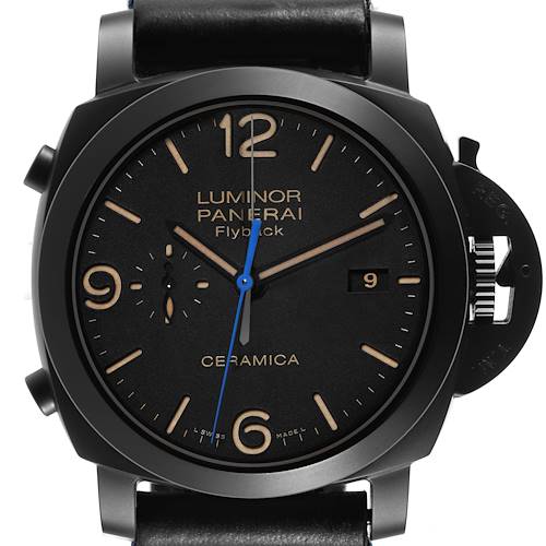 Photo of Panerai Luminor 1950 3 Days Chrono Flyback Ceramica 44 Mens Watch PAM00580