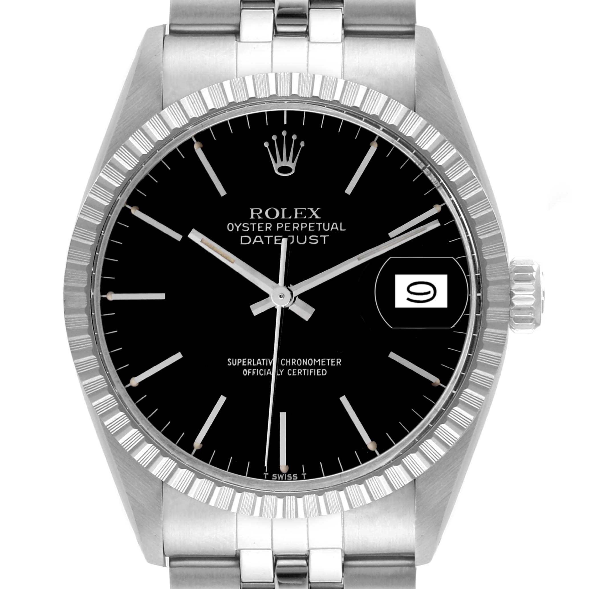 Vintage Rolex 16030 16030 Datejust 16030 Rolex Fluted Bezel