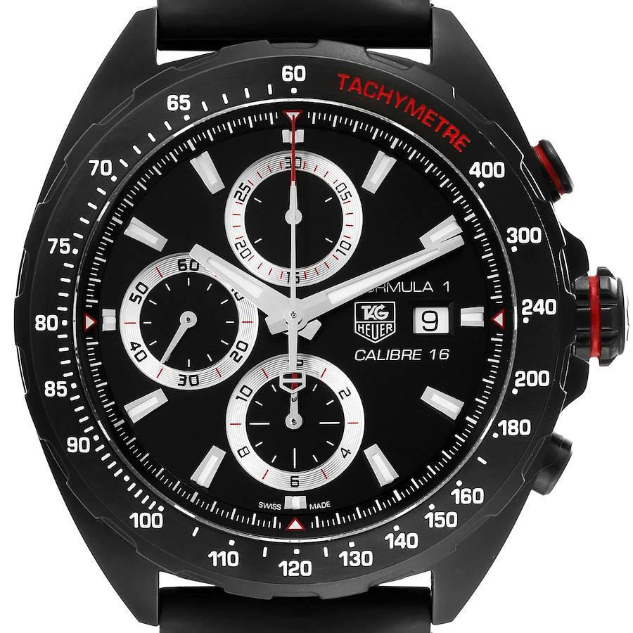 Tag Heuer Formula One Chronograph PVD Mens Watch CAZ2011 Box Card SwissWatchExpo