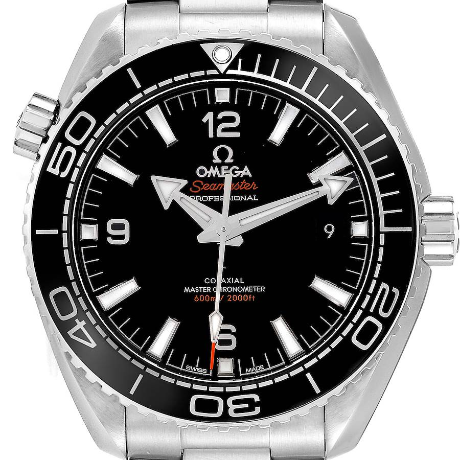 Omega Seamaster Planet Ocean Steel Mens Watch 215.30.44.21.01.001 Box Card SwissWatchExpo