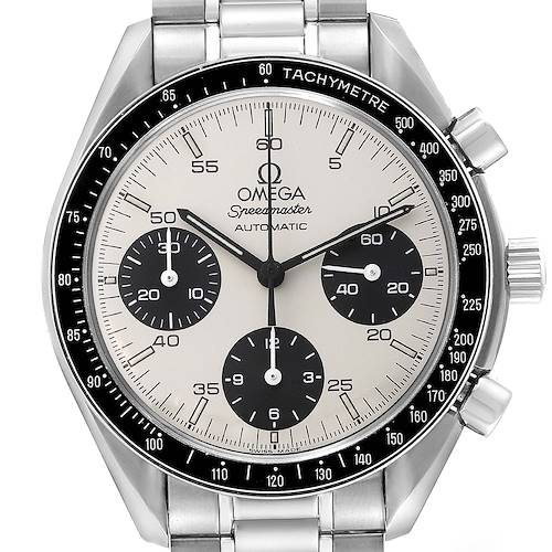 Photo of Omega Speedmaster Reduced Marui Limited Edition Steel Mens Watch 3510.21.00 Box Card