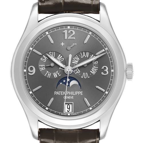 Photo of Patek Philippe Complications Annual Calendar White Gold Watch 5146G Box Papers