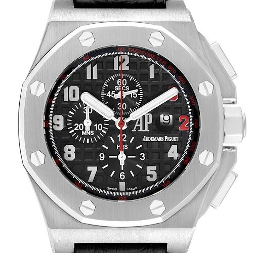 Photo of Audemars Piguet Royal Oak Offshore Shaquille ONeal Steel Mens Watch 26133ST Box Papers
