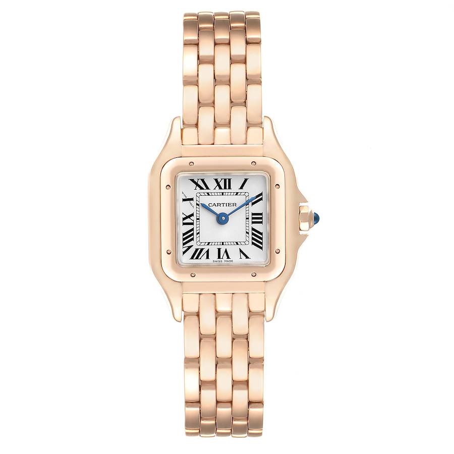 Cartier Panthere Rose Gold Small Ladies Watch WGPN0006 Unworn ...