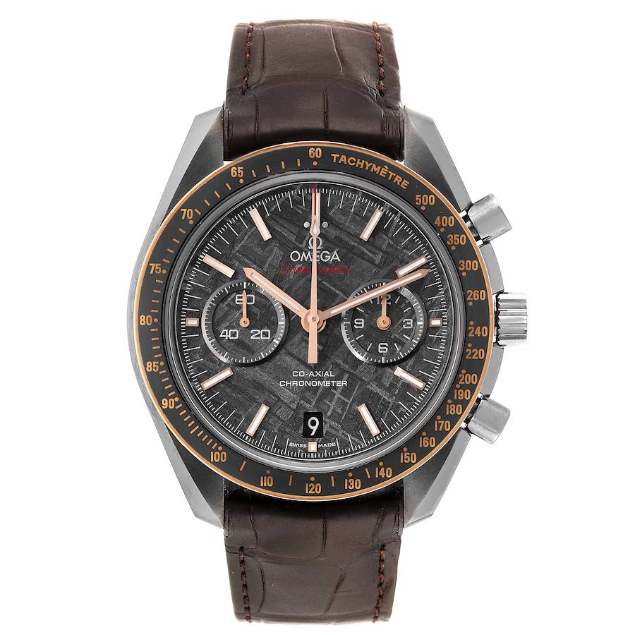 Omega Speedmaster Grey Side of the Moon Meteorite Ceramic Mens