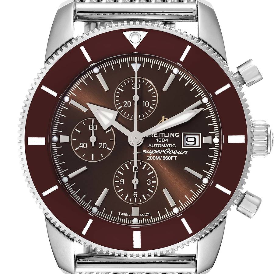 Breitling SuperOcean Heritage II Chrono 46 Watch A13312 Box Papers SwissWatchExpo