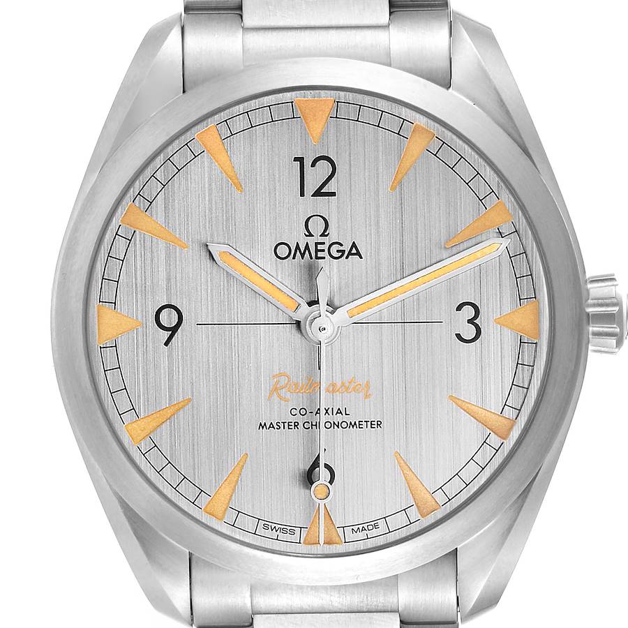 Omega Railmaster Chronometer Steel Mens Watch 220.10.40.20.06.001 Unworn SwissWatchExpo