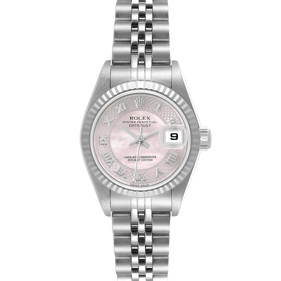 Rolex Datejust Decorated Mother of Pearl Dial Ladies Watch 79174 SwissWatchExpo