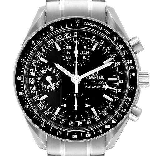 Photo of NOT FOR SALE Omega Speedmaster Day Date Black Dial Automatic Mens Watch 3520.50.00 PARTIAL PAYMENT