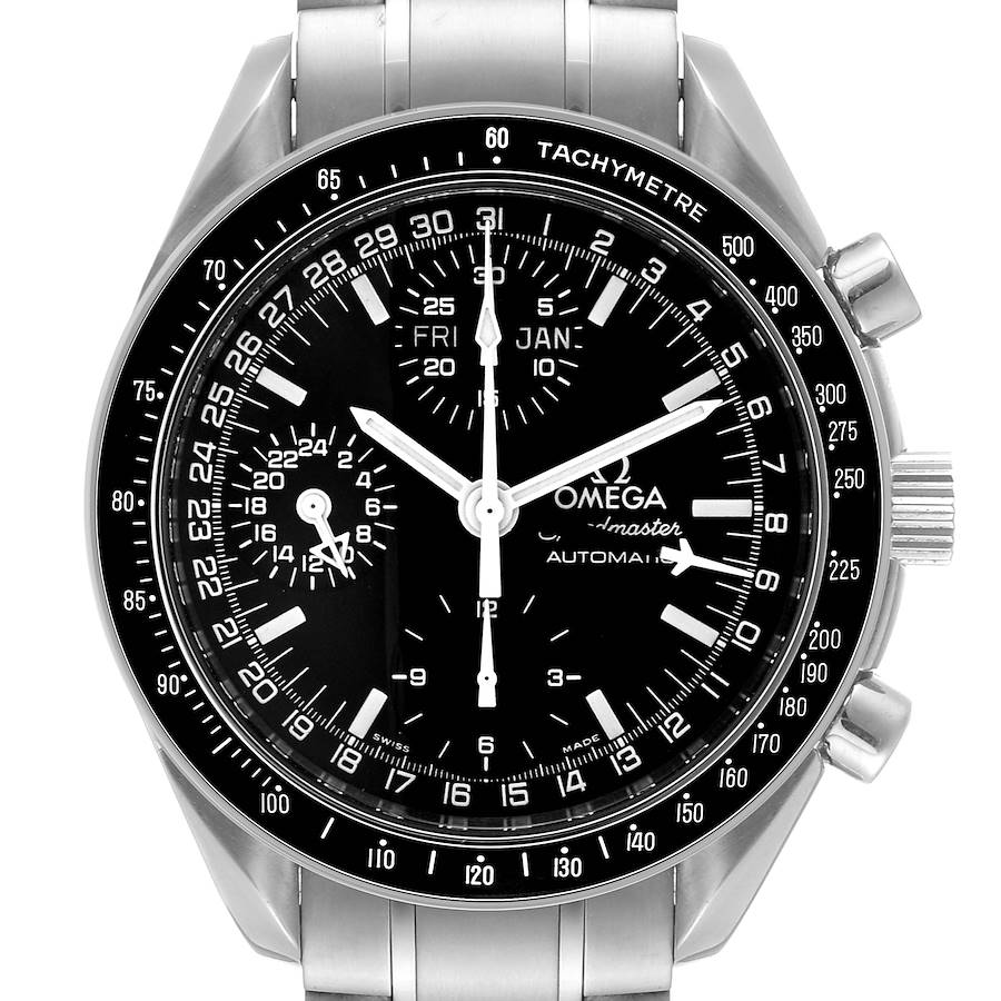 NOT FOR SALE Omega Speedmaster Day Date Black Dial Automatic Mens Watch 3520.50.00 PARTIAL PAYMENT SwissWatchExpo