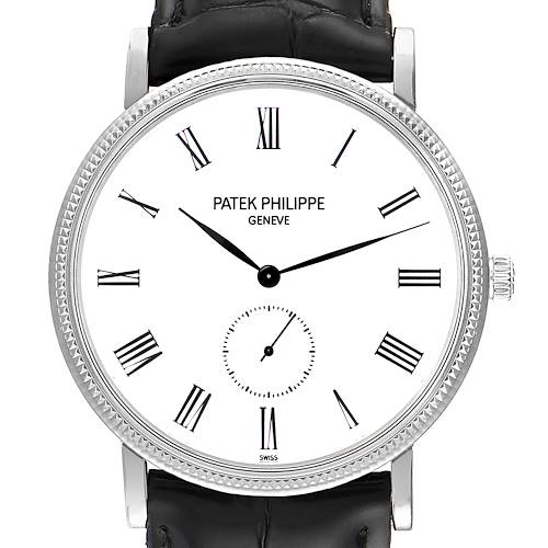 Photo of NOT FOR SALE Patek Philippe Calatrava 18k White Gold White Dial Mens Watch 5119 PARTIAL PAYMENT