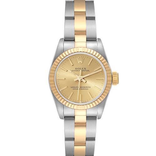 Photo of Rolex Oyster Perpetual Steel Yellow Gold Ladies Watch 67193