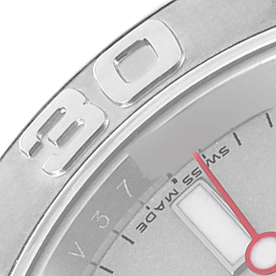 The image shows a close-up of the dial and bezel of the Rolex Yacht-Master 16622 Men's Stainless Steel Silver Dial 16622 Men's Stainless Steel Silver Dial watch, focusing on the "30" marker.