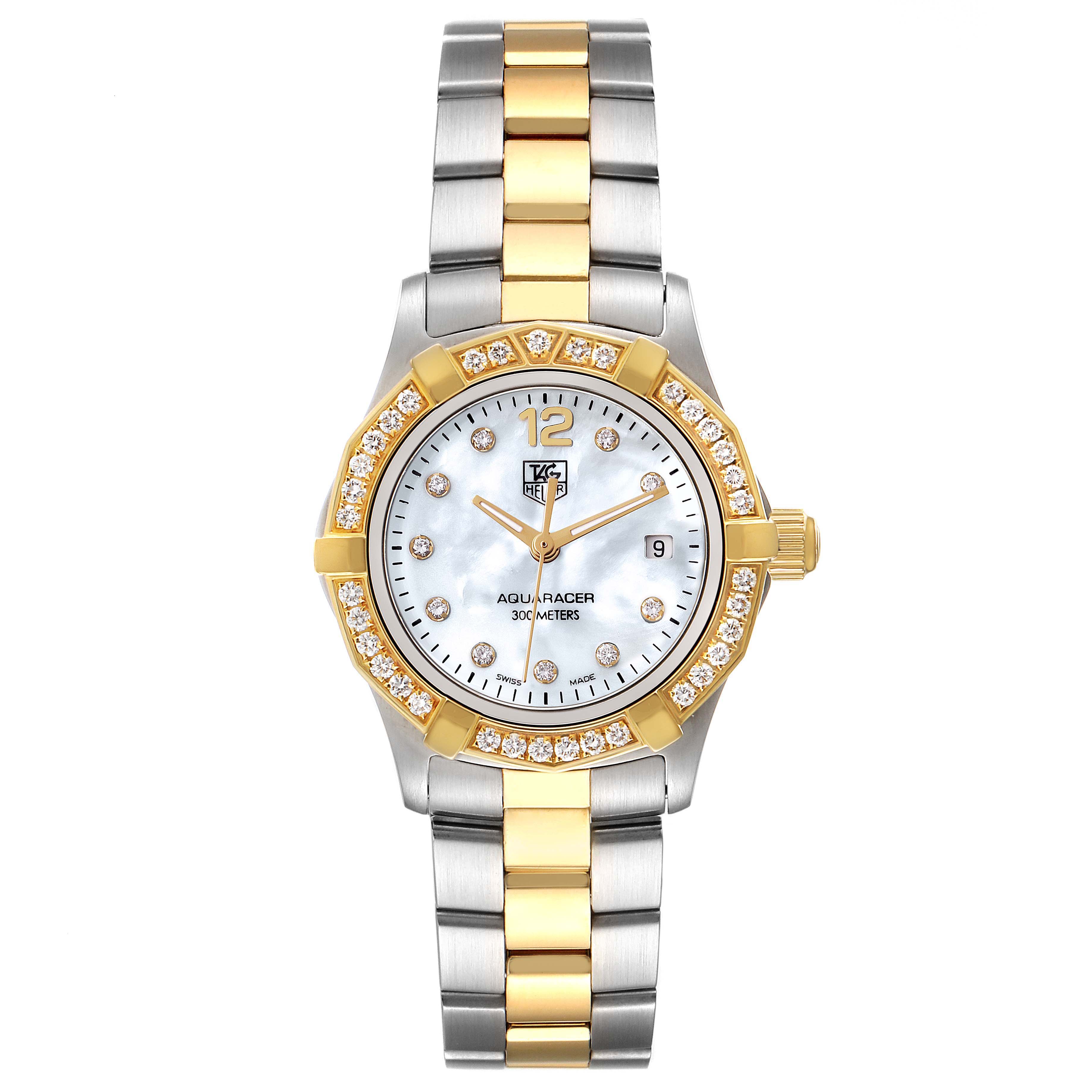 Tag Heuer Aquaracer Steel and Gold (two tone) WAF1450.BA0825