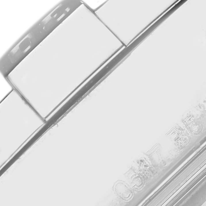 The image shows a close-up of the Breitling Colt A7438811/BD45-SS Men's Stainless Steel Black Dial A7438811/BD45-SS Men's Stainless Steel Black Dial watch bracelet and part of its clasp from a side angle.