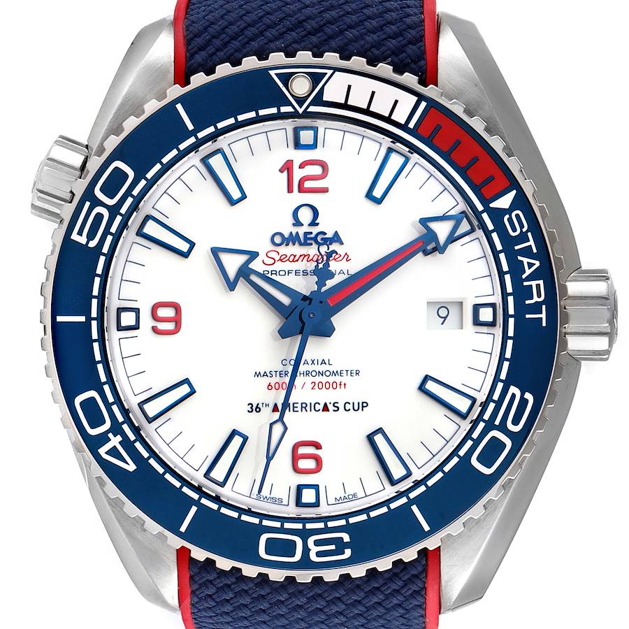 Omega Seamaster Planet Ocean Americas Cup LE Watch 215.32.43.21.04.001  Unworn