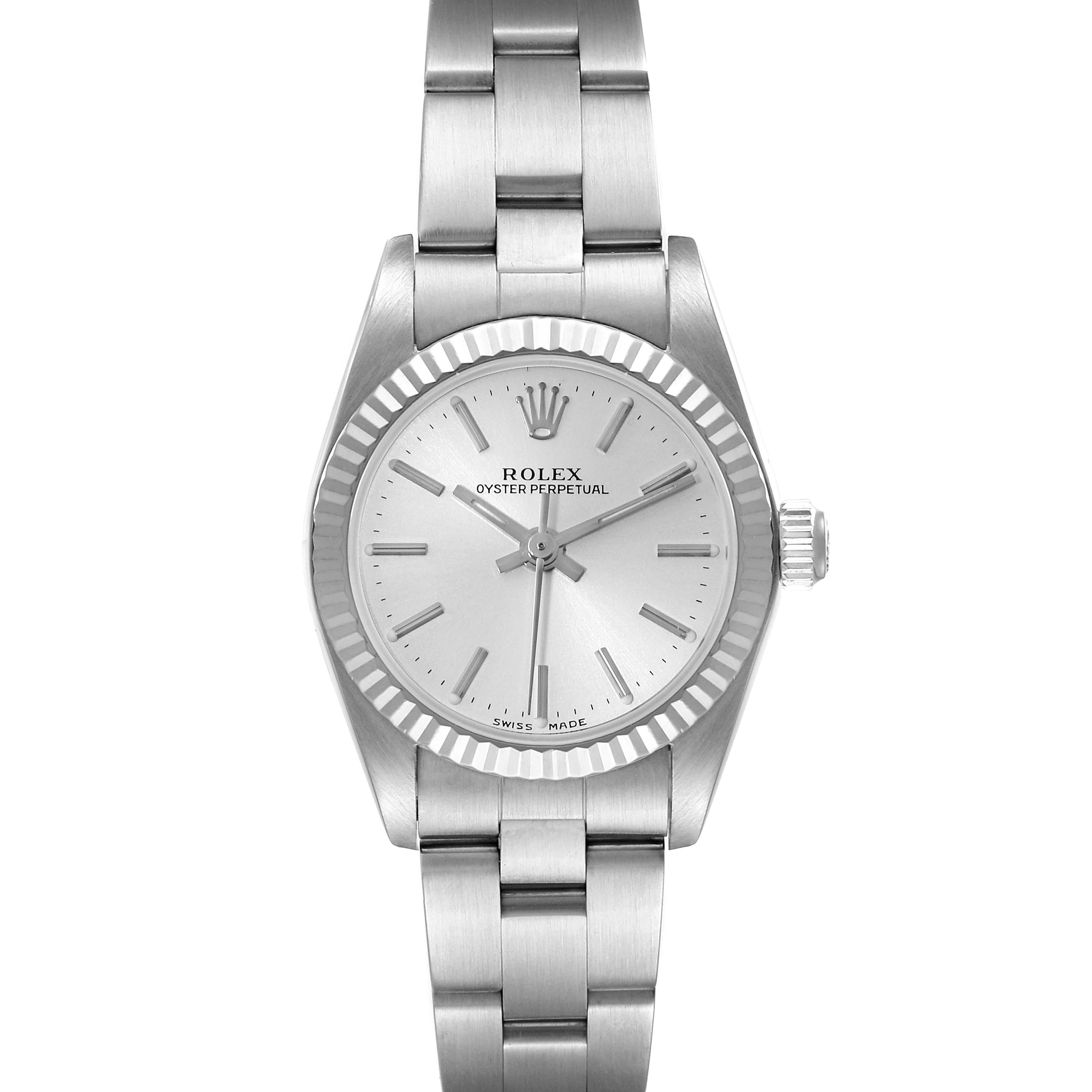 Rolex Oyster Perpetual Stainless Steel 76094 | Stock 49524 | SwissWatchExpo