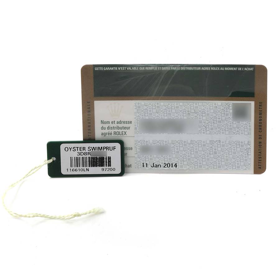 Rolex Submariner Stainless Steel 116610LN | Stock 68225