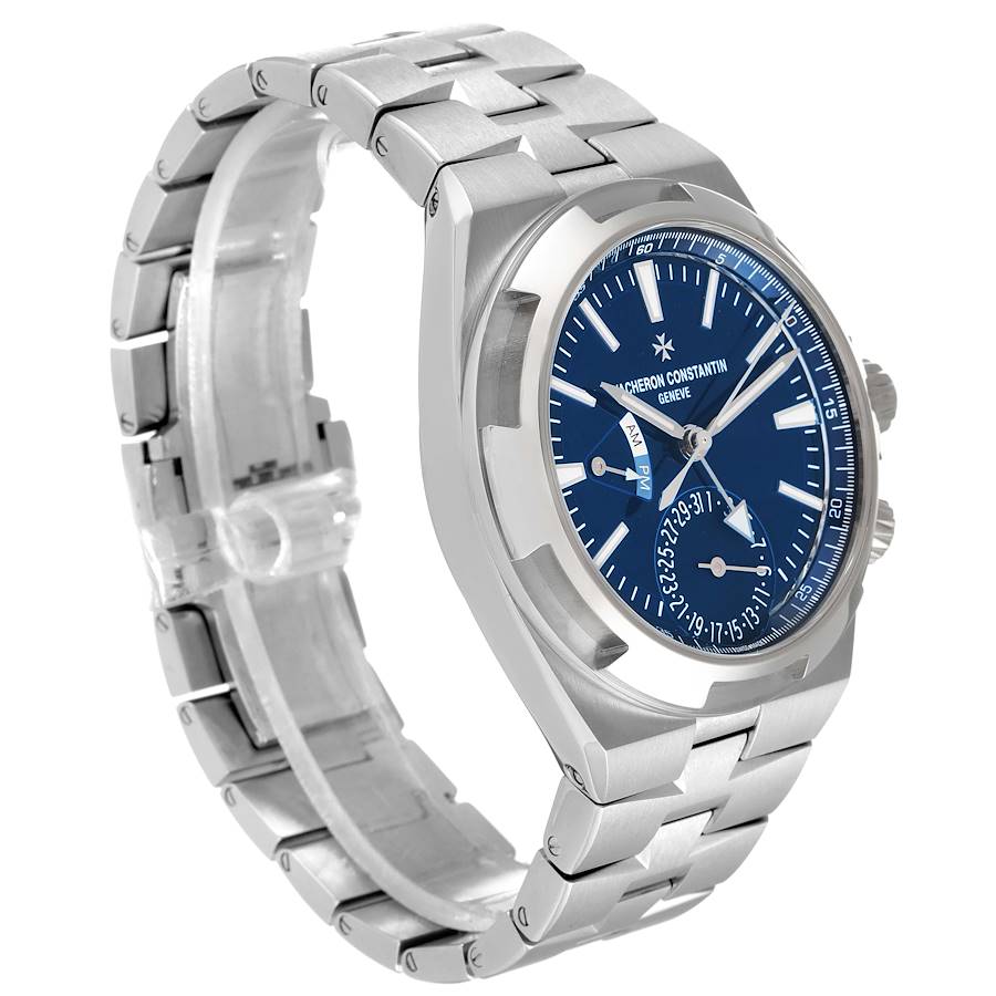 Vacheron Constantin Overseas Blue Dial Automatic Men's Dual Time Watch  7900V/110A-B334