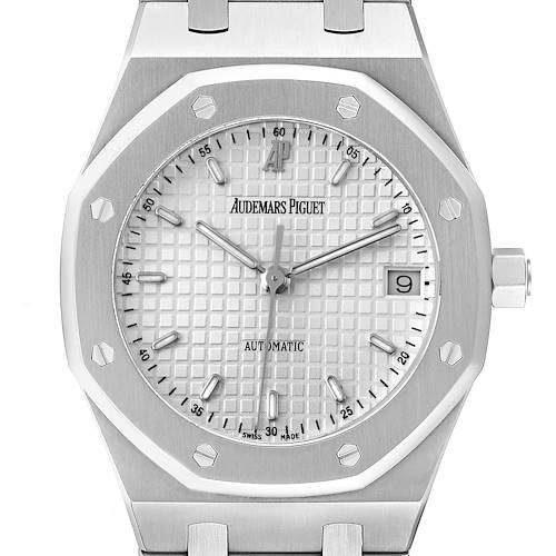 Photo of NOT FOR SALE Audemars Piguet Royal Oak White Dial Steel Mens Watch 14790ST Box Papers PARTIAL PAYMENT